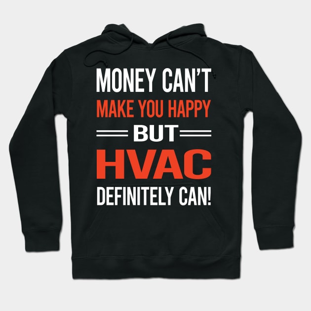 Funny Money Cant Make You Happy HVAC Hoodie by relativeshrimp